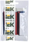 TTU set 8/4, 10/5, 12/6, 14/7 green, blue, red, black, white 20x8 cm/pack. IEK1