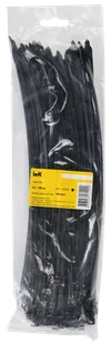 Clamp 4,8x300mm nylon black (100pcs.) IEK1