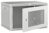 ITK LINEA W Шкаф настенный 6U 600х450мм дверь перфорированная серый 2.0