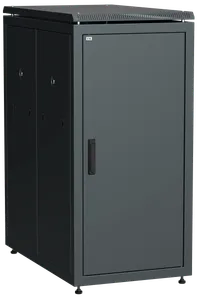 ITK LINEA N Шкаф сетевой 19" 18U 600х1000мм металлическая передняя дверь черный