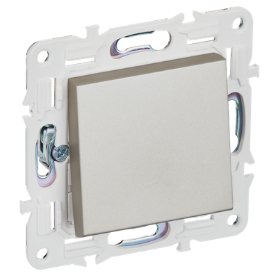 SKANDY Выключатель 1-клавишный перекрестный 10А SK-V03Sh шампань IEK