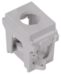Pushbutton adapter gray IEK