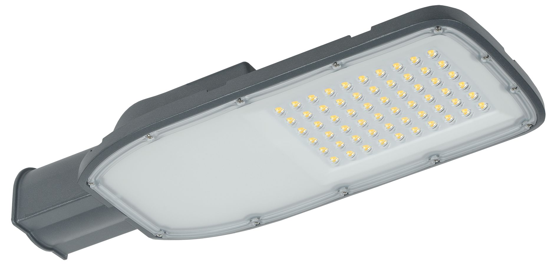 Светильник светодиодный консольный ДКУ 1004-100Ш 3000К IP65 серый IEK
