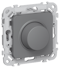 FLITE Светорегулятор проходной TRIAC 550Вт СС26-5-12-ФлМА мокрый асфальт IEK