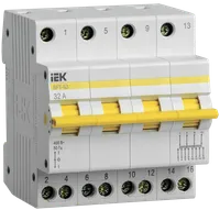 Three-position switch disconnector VRT-63 4P 32A IEK