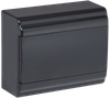 PRIME Корпус пластиковый ЩРН-П-9 модулей навесной черный IP41 IEK0