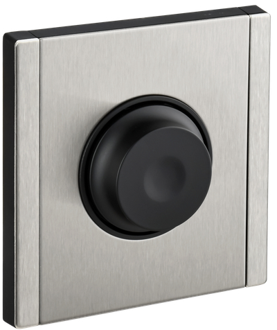 FORTE&PIANO Светорегулятор поворотно-нажимной 600Вт FP754M металл никель IEK