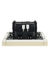 FORTE&PIANO Выключатель 1-клавишный проходной с индикацией 10А FP404 ваниль IEK4
