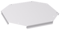 ESCA 5 Крышка крестовины 100-1,2 RAL 9016 IEK