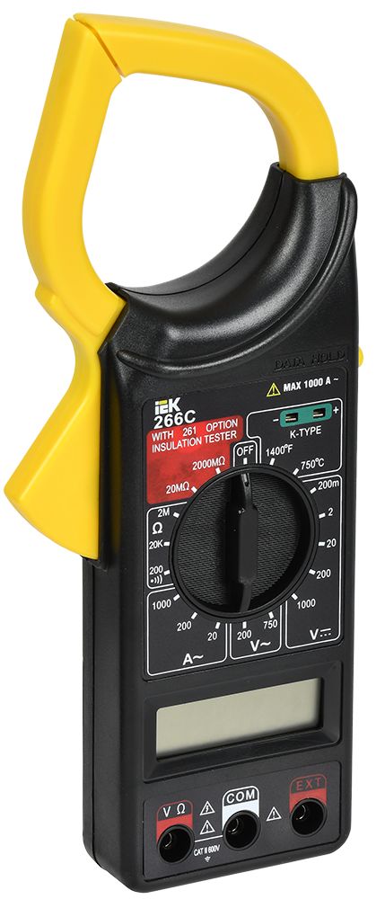 Клещи токоизмерительные EXPERT 266C IEK (TCM-1C-266)