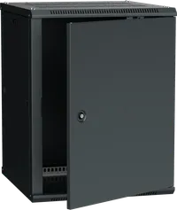 ITK Шкаф настенный LINEA W 12U 600х600мм дверь металл RAL 9005