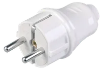 VPp10-01-ST Plug dismountable direct with grounding contact 16A white