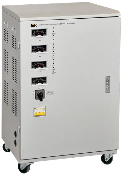Voltage Stabilizer SNI3-20 kVA 3-phase IEK