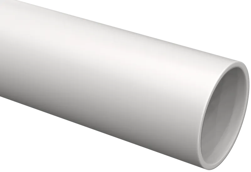 Rigid smooth PVC pipe d=25 white 2m (50m/set) IEK