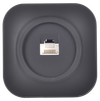 GLORY Розетка для открытой установки компьютерная RJ45 кат.5E РК10-ХЧм черный матовый IEK2