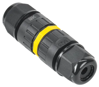 The WTP-104 IP68 5-pin sealed cable connector is designed to connect and distribute electrical conductors that require complete cable tightness and protection. It has a screwless type of clamp.