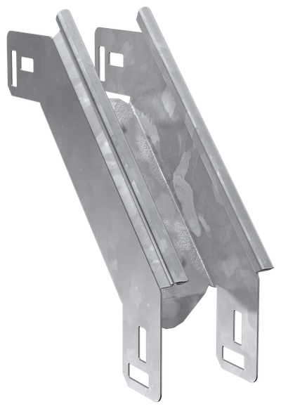 ESCA 5 Поворот вертикальный внешний 90град 50х50-0,8 HDZ IEK