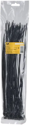 Clamp 3,6x350mm nylon black (100pcs.) IEK1