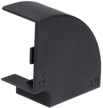 ELECOR Поворот 90град КМП 40х25 черный (4шт/компл) IEK