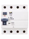 ARMAT Выключатель дифференциального тока R10N 4P 63А 100мА тип AC IEK1