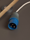 Вилка переносная ССИ-013 2P+PE 16А 200-250В IP44 IEK5