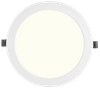 Светильник светодиодный ДВО 1615 белый круг 24Вт 4000К IP20 IEK3