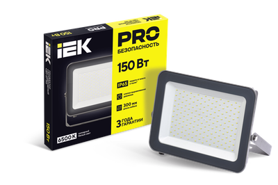 Прожектор светодиодный СДО 07-150 IP65 серый IEK