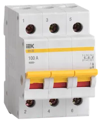 KARAT Load switch (mini switch) VN-32 3P 100A IEK
