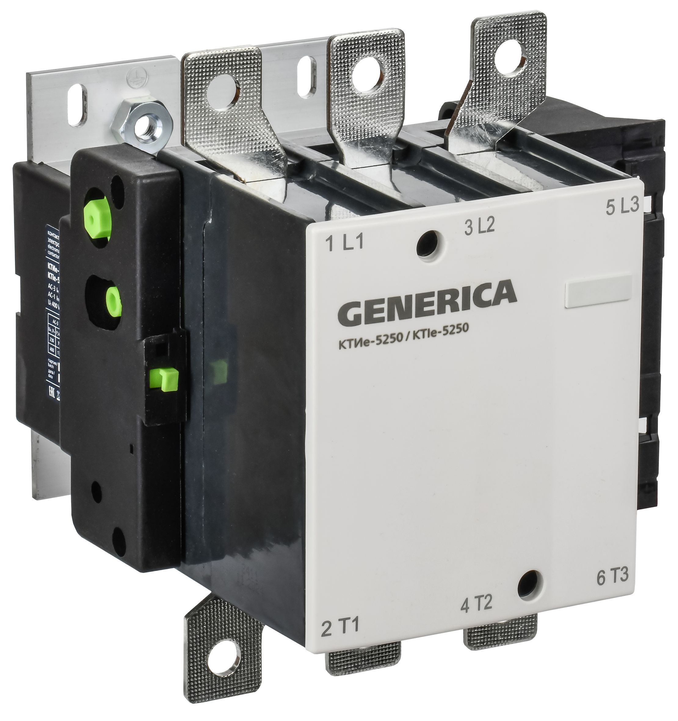 Контактор КТИе-5250 250А 230В/АС3 GENERICA (KKTE50-250-230-10)