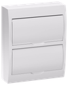 Корпус пластиковый ЩРН-П-24 белая дверь IP41 GENERICA0