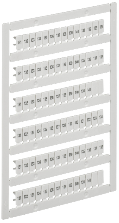 ARMAFIX Маркер для CTS/CP 2,5мм2 с символами "131-140" IEK