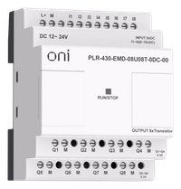 PLC 430 I/O expansion module 4 DI 4 UI (0-10 V/DI) 8 TO 24 V DC ONI