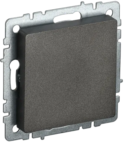 BRITE Plug with support MZ10-BrTB dark bronze IEK