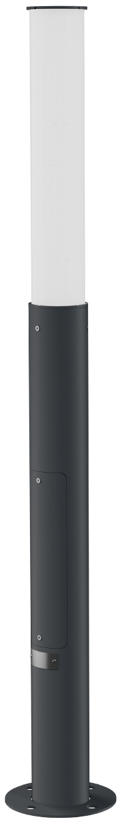 Светильник L-park PILLAR 1,2/30/С/850/03/PKII-71/220AC IP66 RAL7015 Муар LEDEL