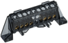 TEKFOR Шина N "ноль" в комбинированном DIN-изоляторе "Стойка" 6х9-(3+4)-Ч IEK0