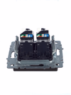 BRITE Розетка компьютерная двойная RJ45 кат.5E РК10-2-БрТБ темная бронза IEK4