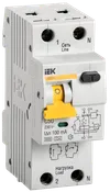 KARAT Автоматический выключатель дифференциального тока АВДТ 32 C50 100мА тип A IEK0