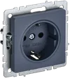 BRITE Socket with ground with shutters 16A PC14-1-0-BrM marengo IEK0