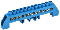 Шина N "ноль" в комб DIN-изол "Стойка" ШНИ-8х12-12-КС-С IEK