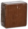 Коробка распаячная КМ41222-05 для открытой проводки 100х100х44мм дуб (6 клемм 6мм2) IEK1