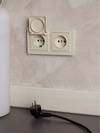 BRITE Рамка 2-местная IP44 РУ-2-БрКр-44 бежевый IEK5