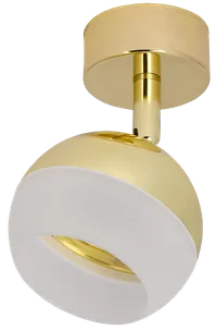 LIGHTING Светильник 4011 накладной настено-потолочный под лампу GX53 золото IEK