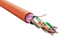 ITK Витая пара F/UTP кат. 5E 4х2х0,52 PVCLSнг(А)-FRLS оранжевый (305м)