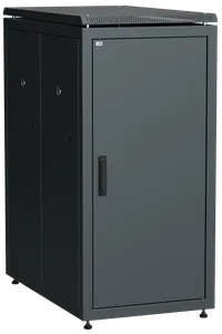 ITK LINEA N Шкаф сетевой 19" 24U 600х1000мм металлические двери черный