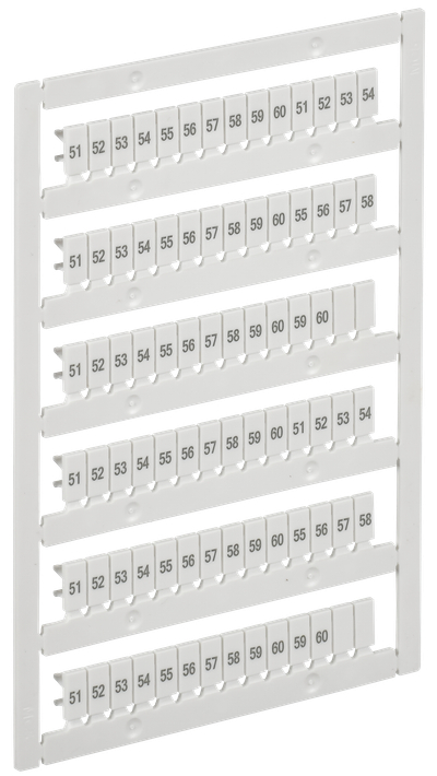 ARMAFIX Маркер для CTS/CP 2,5мм2 с символами "51-60" IEK