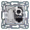 SKANDY Розетка двойная TV+RJ45 кат.6 SK-A15N металл никель IEK5
