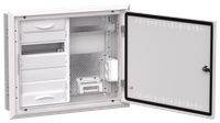 TITAN 5 Корпус комбинированный ЩРв-24 (2х24) 505х625х130мм IP30 белый IEK
