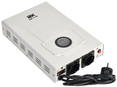 Стабилизатор напряжения настенный SLIM 1,5кВА IEK