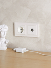 BRITE Рамка 2-местная IP44 РУ-2-БрЖ-44 жемчуг IEK5