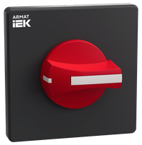 ARMAT Рукоятка поворотная для SDM 96х96мм черная IEK